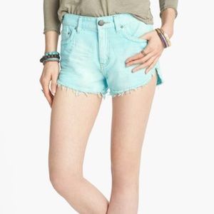 Free People Dolphin Hem Cutoff Shorts - Size 28